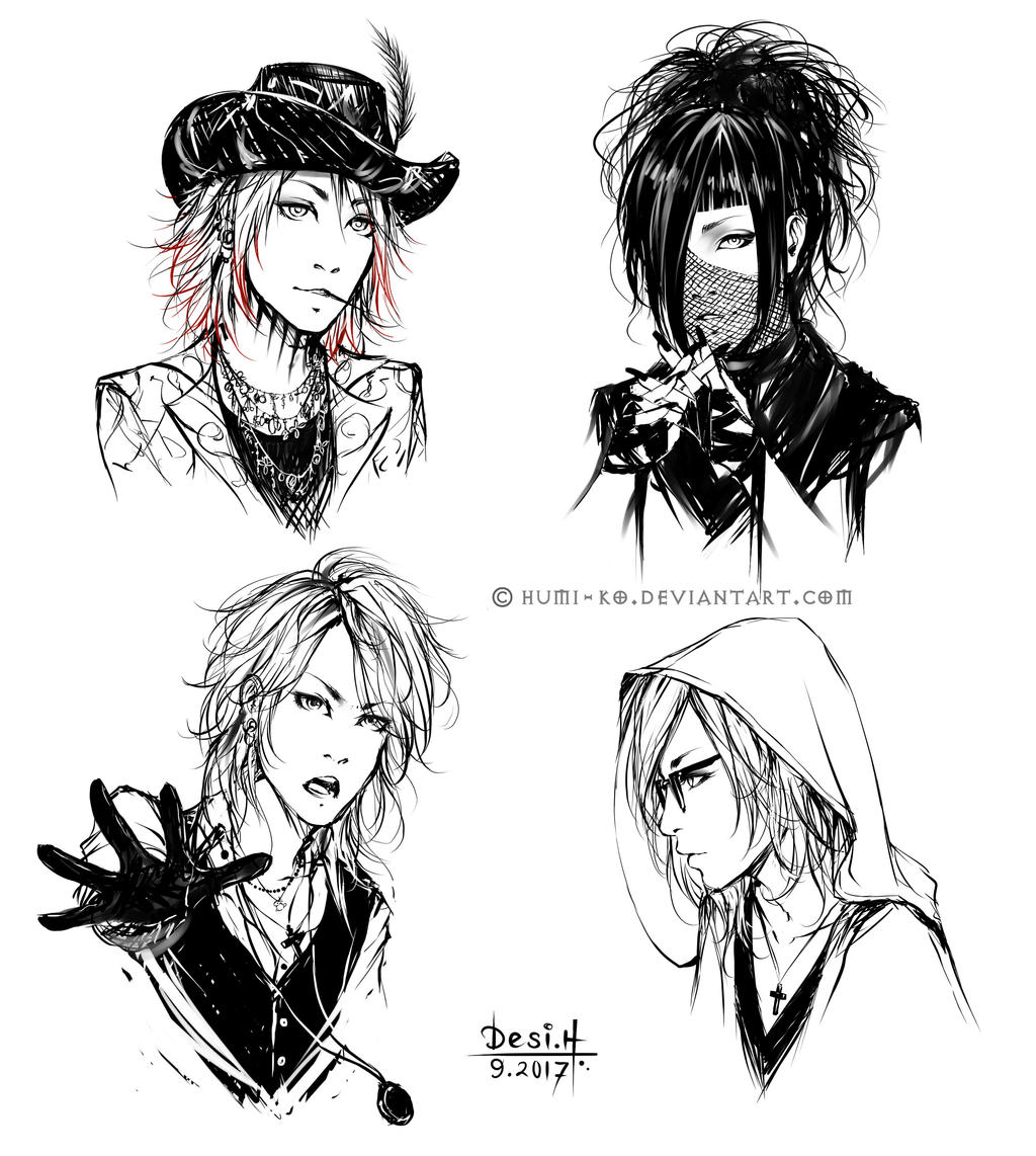 Ruki doodles #8 [the GazettE]