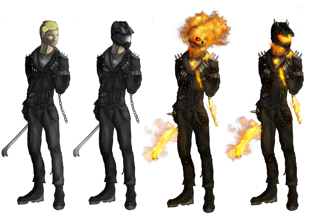 Ghost Rider Fallout Ghost Rider redesign by DarthDestruktor on DeviantArt