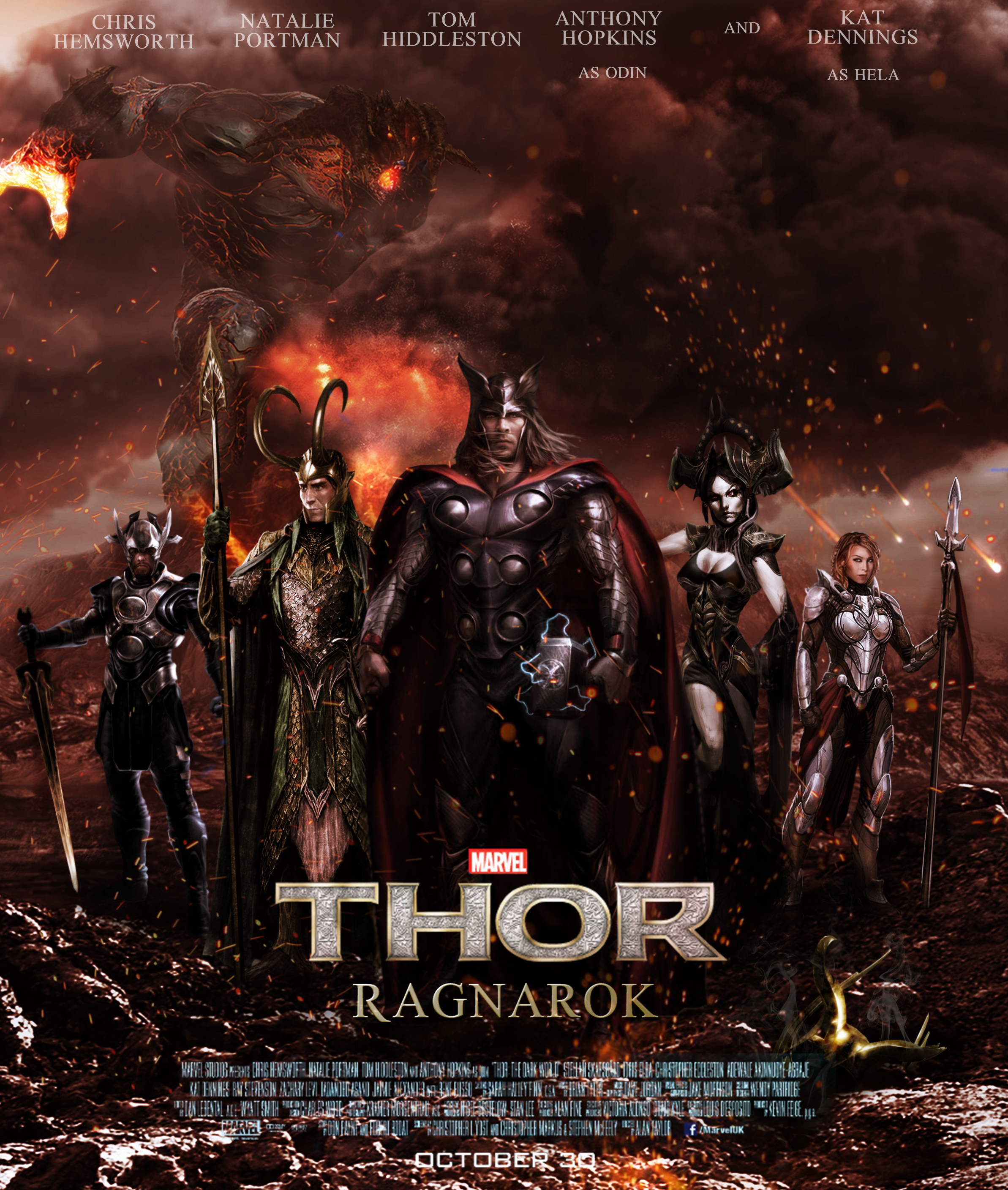 THOR: RAGNAROK fan made poster