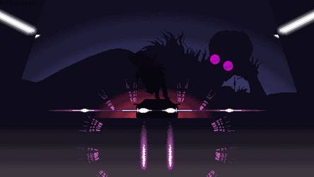 K/DA Evelynn - Pixel Art Background