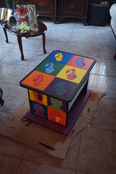 pop art table