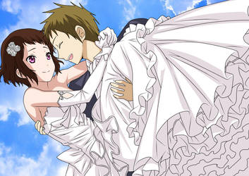 Mayaka and Satoshi Wedding