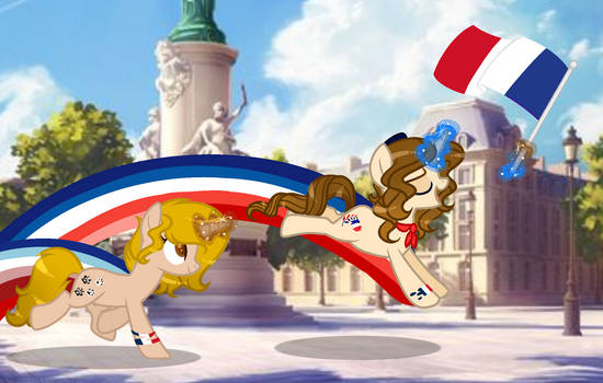 MLP [Fan Art/Gift] Happy French National Day !