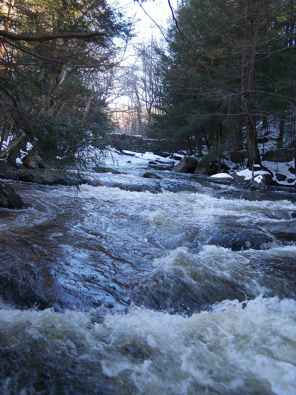 Melting Snow,River Flows