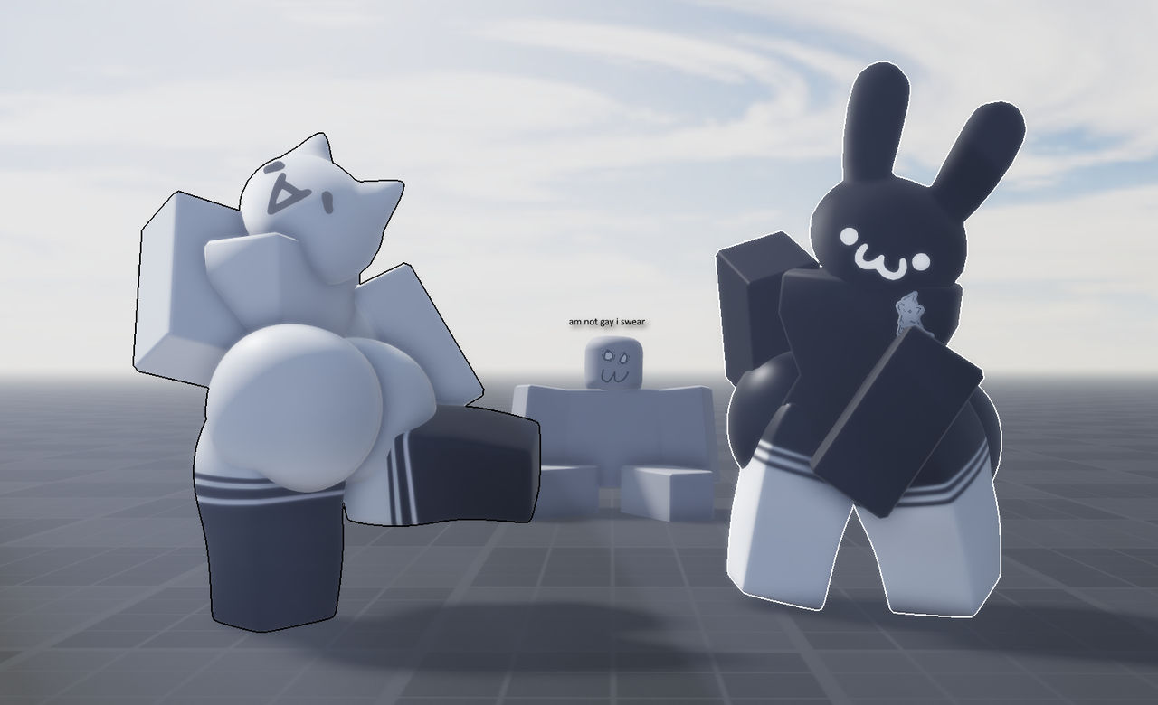 ascii catto and bnuy by mermio on DeviantArt