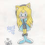 Maria Robotnik the hedgehog