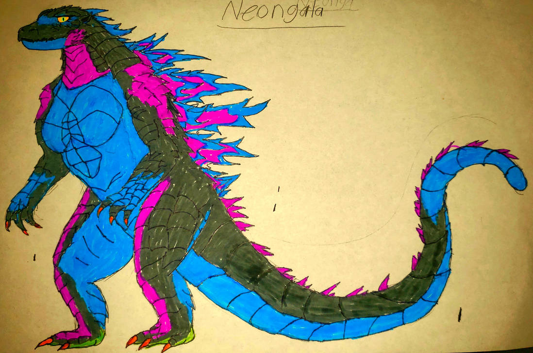 Neongala(Godzilla's second sister)