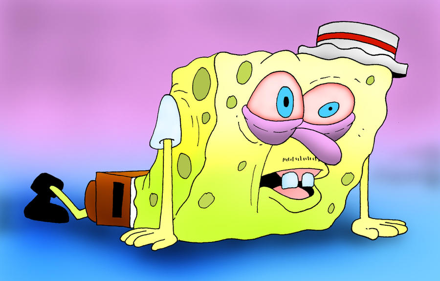 Wasted SpongeBob by kilroyart on DeviantArt
