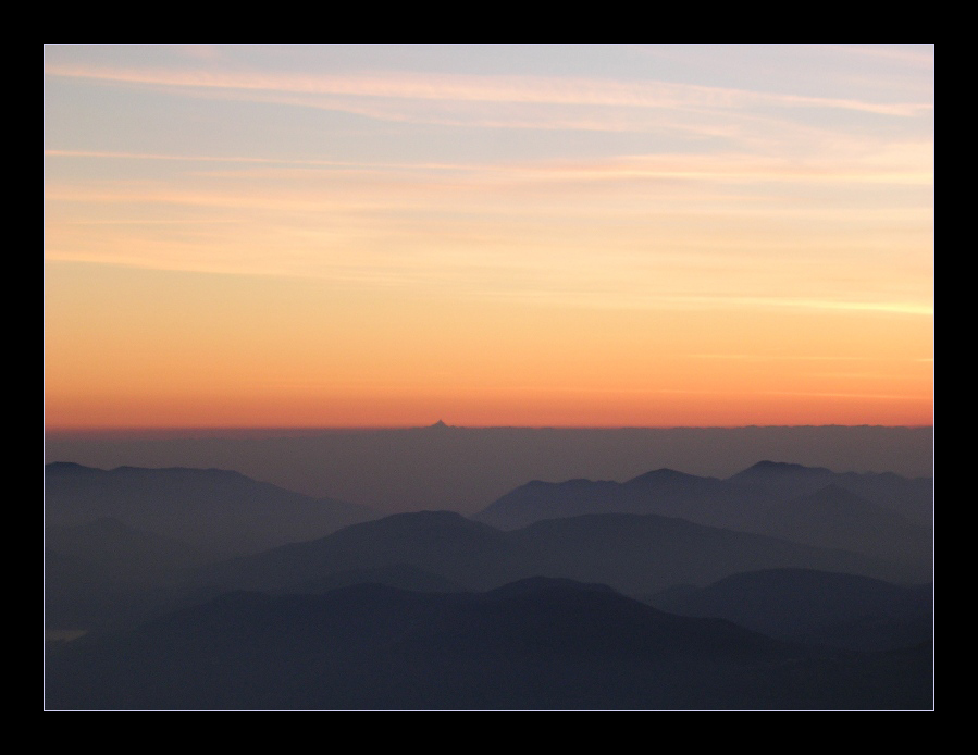 sea of mountains