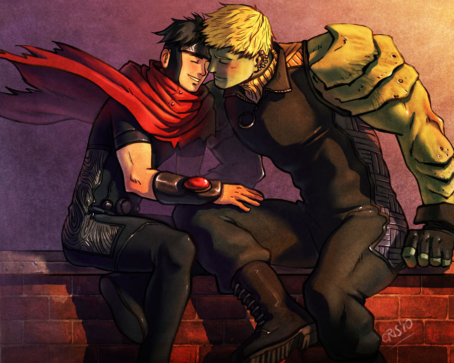 Get dark - Wiccan x Hulkling