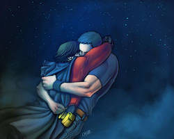Hug - Superboy x RedRobin