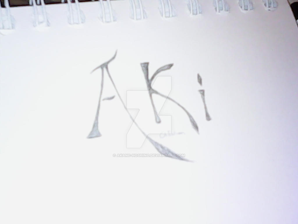 Akhiro Lettering Typography 4 by Akane-Hoshino on DeviantArt