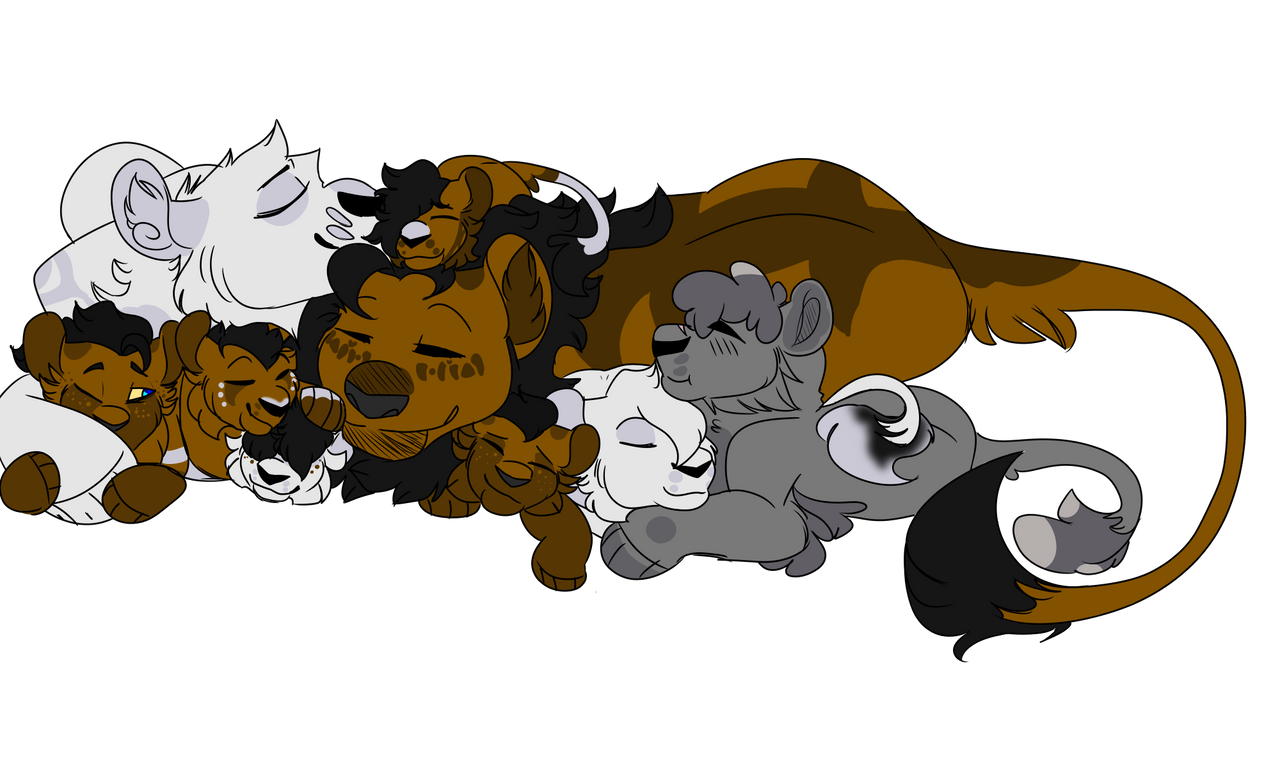 Cuddle Puddle by molly546 on DeviantArt