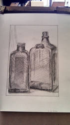 Basic Drawing: Bottles, hash