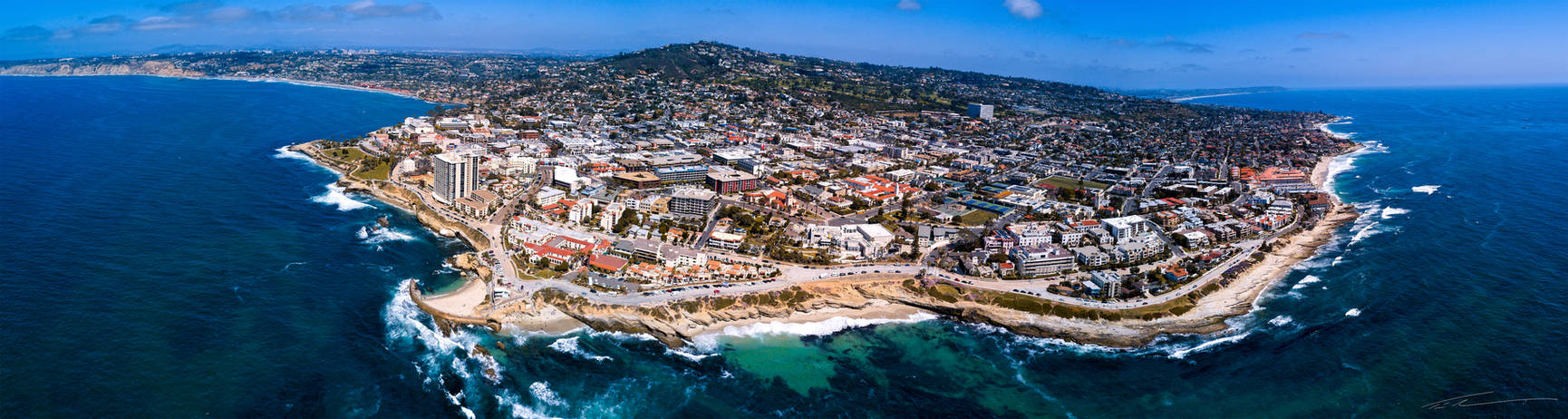 La Jolla Cove, San Diego, California USA - Drone