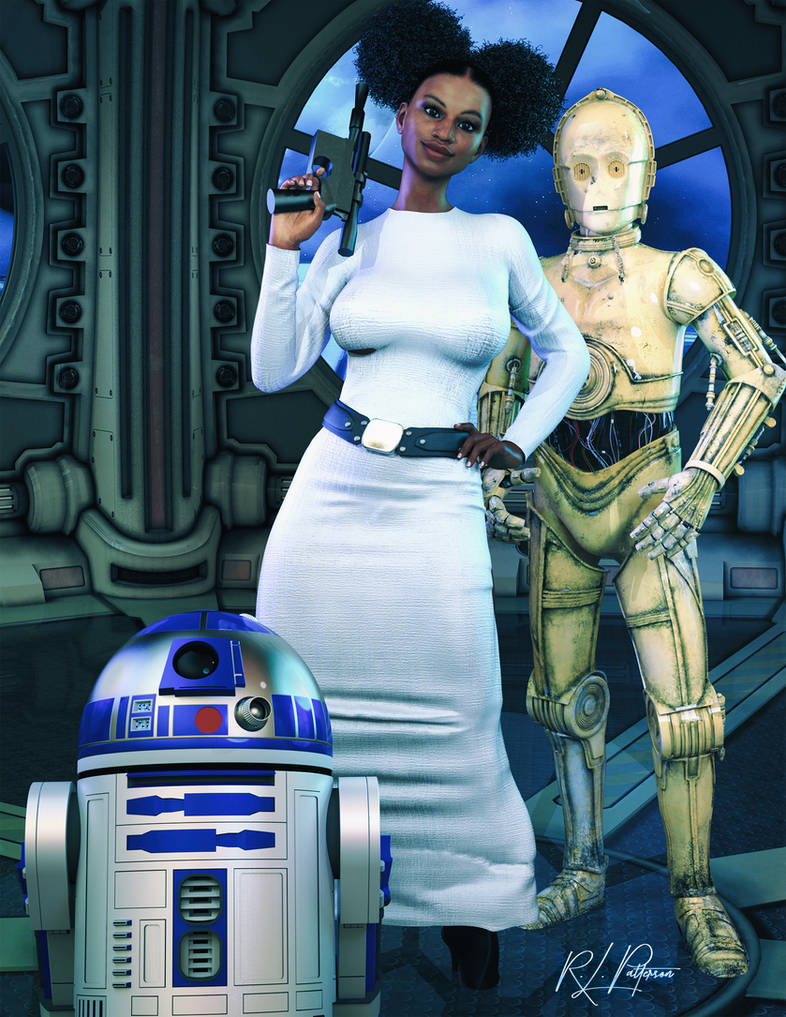 Princess Leia by MrSynnerster