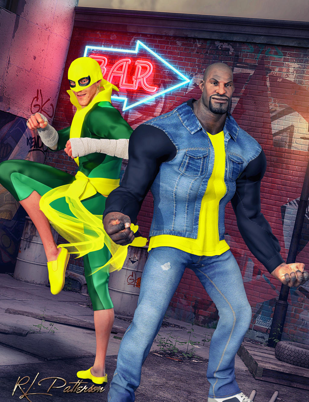 Heroes for Hire by MrSynnerster