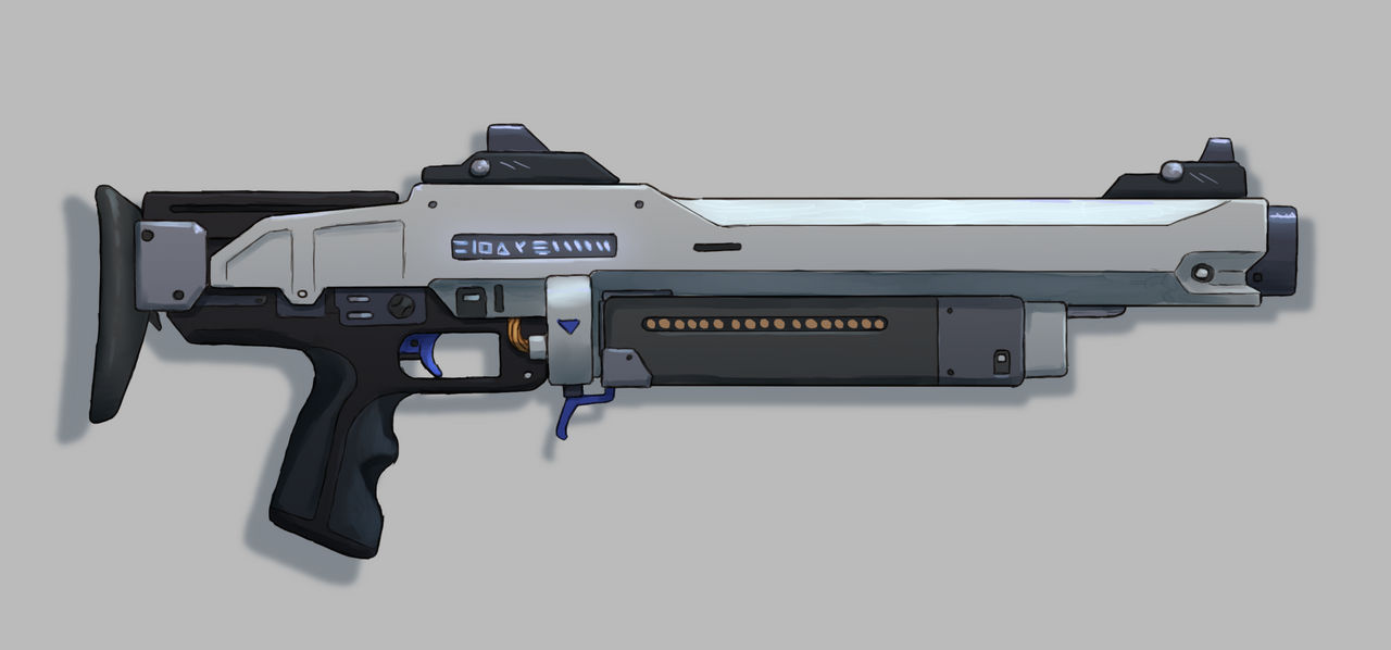 Space X assault rifle by Mechfan223 on DeviantArt