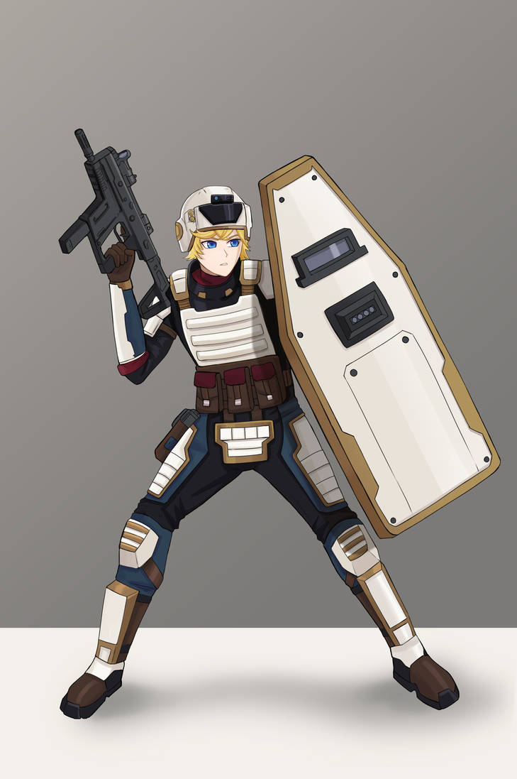 Jaune Heavy Armor Mercenary by Mechfan223 on DeviantArt