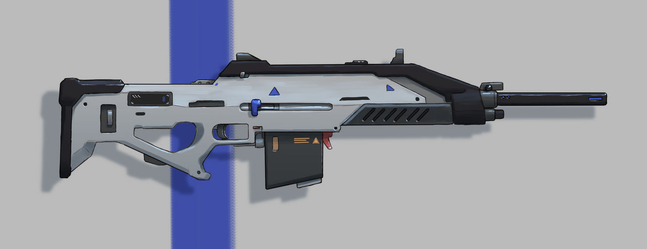 Rattler Burst-Fire Rifle by Mechfan223 on DeviantArt