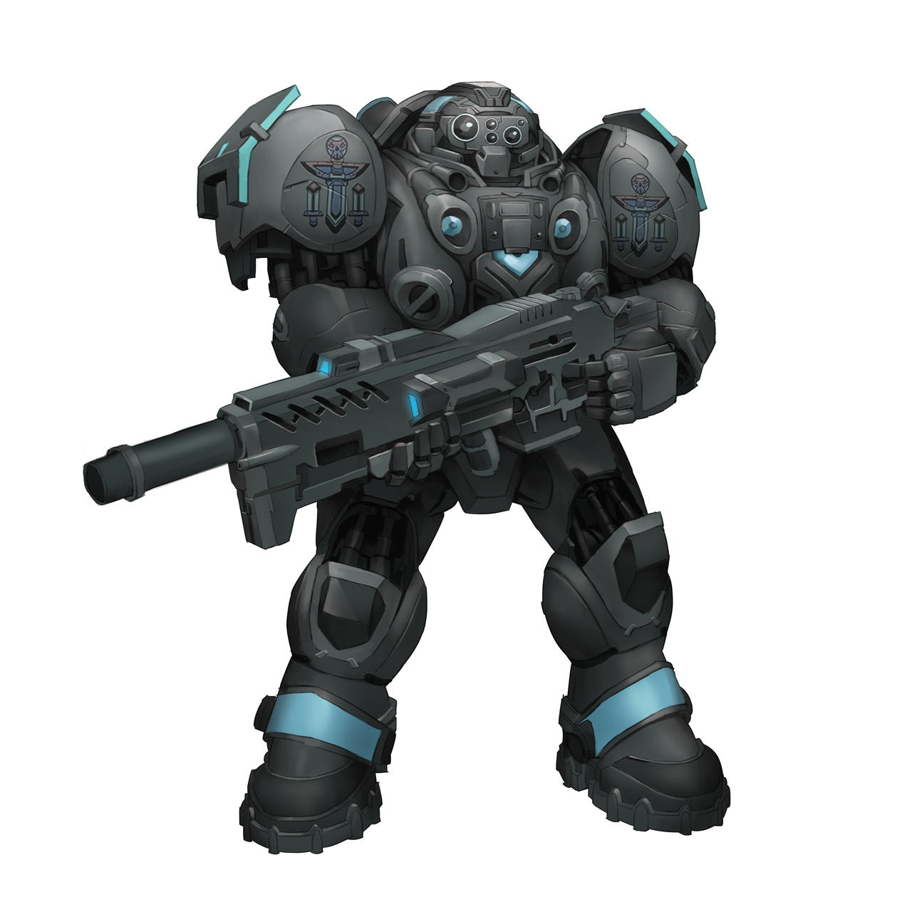 Spec Ops Robots Spec Ops Marine by Mechfan223 on DeviantArt