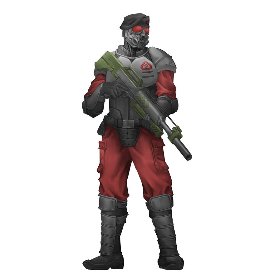 NOD Commando (TD) by Mechfan223 on DeviantArt