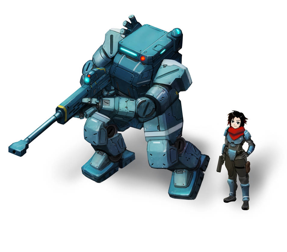 Ruby Mech Ranger Sniper by Mechfan223 on DeviantArt
