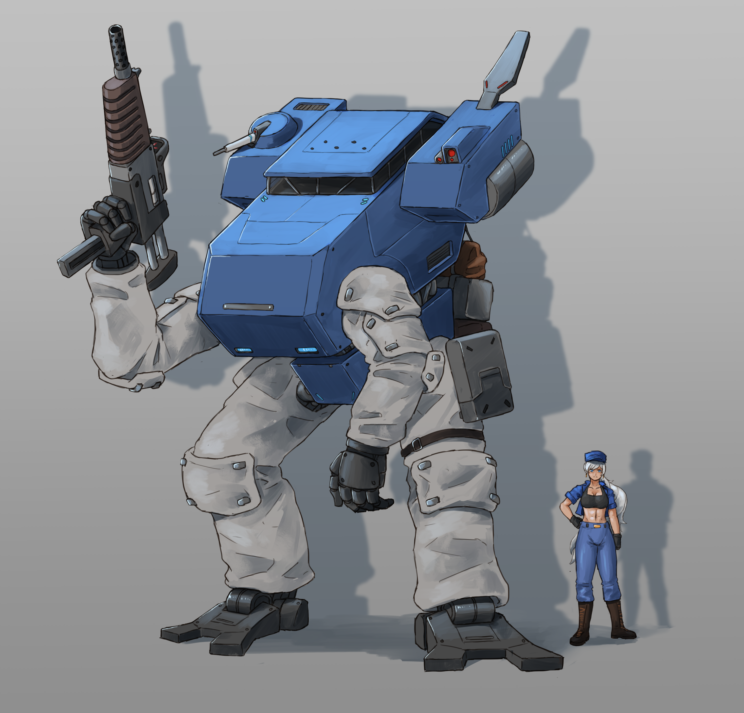 Mecha Ranger Weiss USA mech Ranger Officer by Mechfan223 on DeviantArt