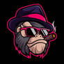 Premium Vector   Monkey smoking mascot logo design