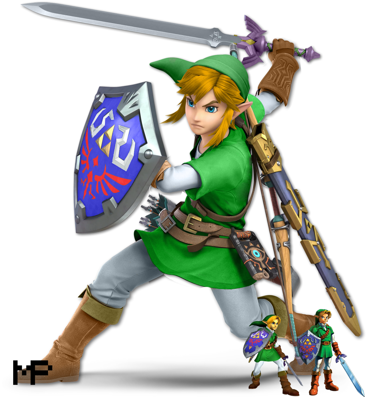 Super Smash Bros. Ultimate Fan Alt - Link Alt by PugsleyPhotoshops on ...
