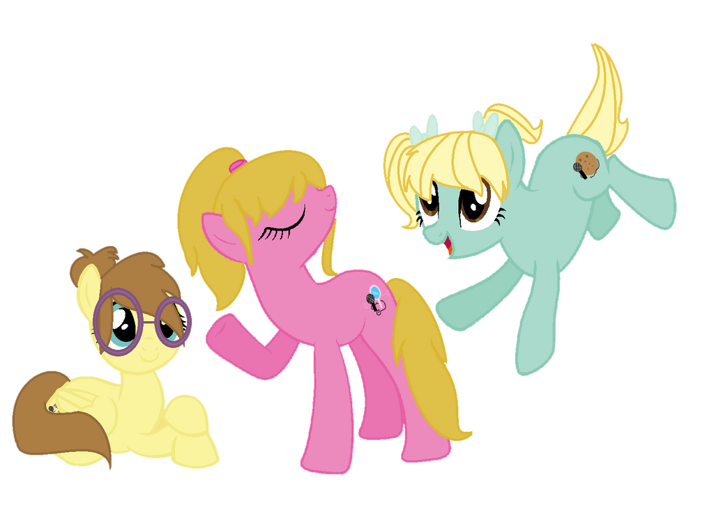 Chipettes as ponys