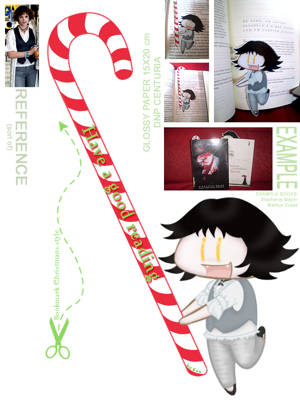 Alice Bookmark - Happy Holiday