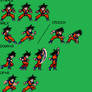 Son Goku SDBH Jus Sprite Sheet Avance