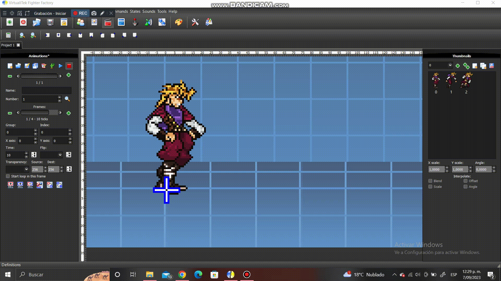 Dio (Phantom Blood) JUS Crouch Animation Test by JoseNewSpriterMugen on ...
