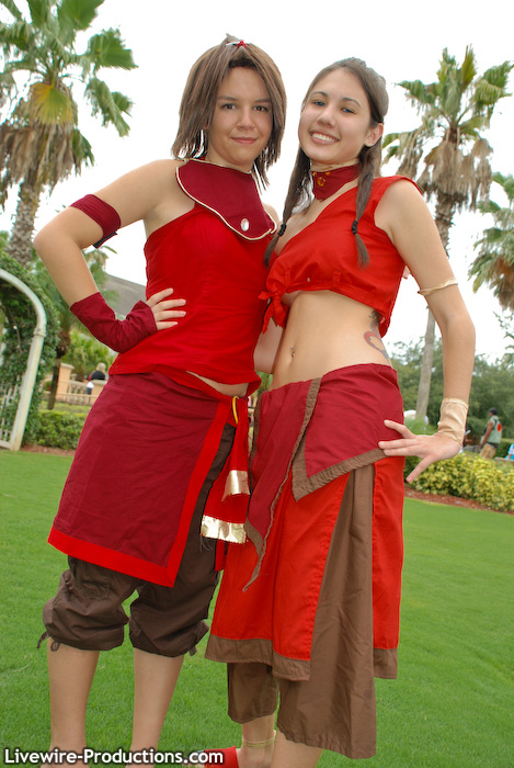 Cosplay- Katara and Suki 01