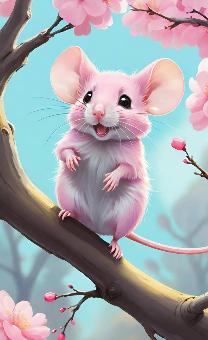 Mouse Off Spring Pink Spring Mouse by LtStephanie on DeviantArt