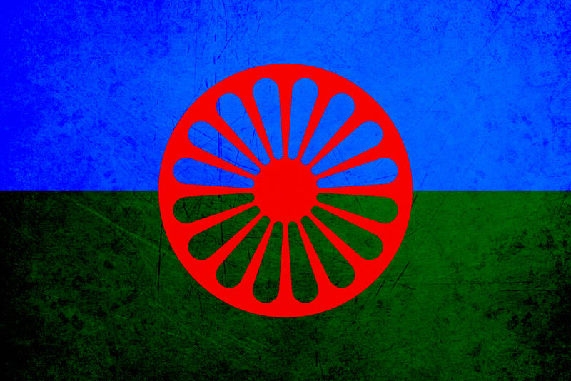 Grunge Flag of Romani people by evmir1 on DeviantArt