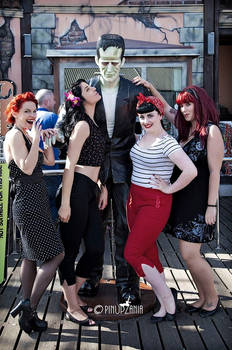 Pinups in Brighton - Horror House