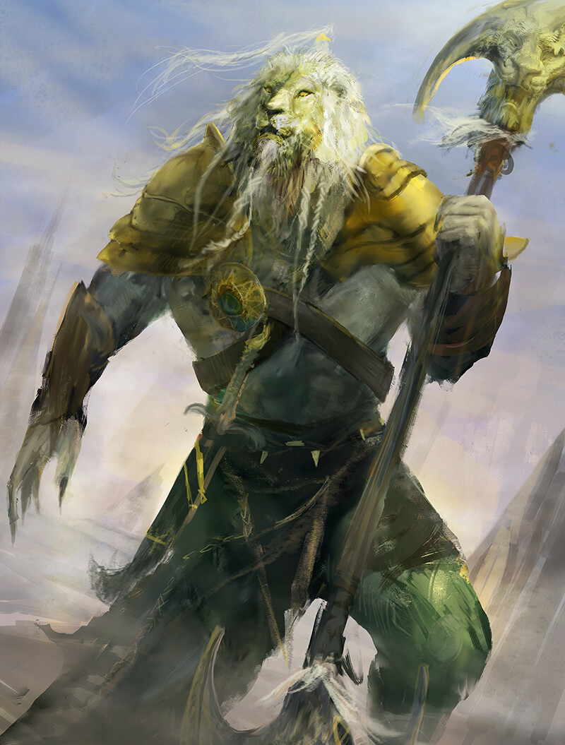 Ajani by MikaZZZ on DeviantArt