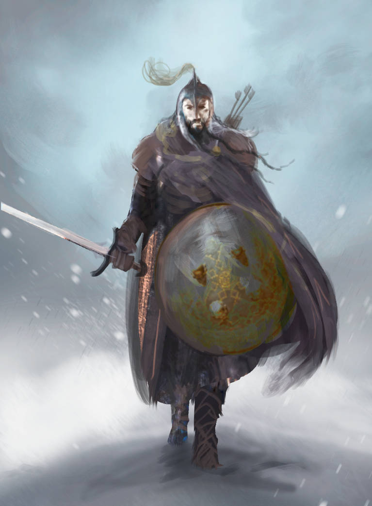 Winter warrior by Mikakoskart on DeviantArt