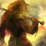 Lion warrior