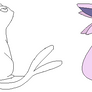 espeon line art/base