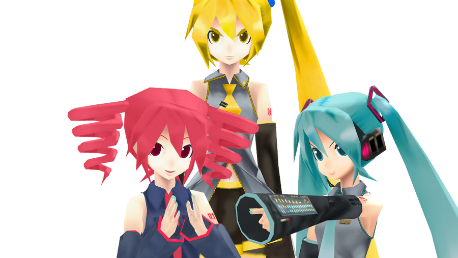 MMD Triple Baka By KellykasaneIzBACK On DeviantArt mmd-triple-baka-by-kellykasaneizback-on-deviantart