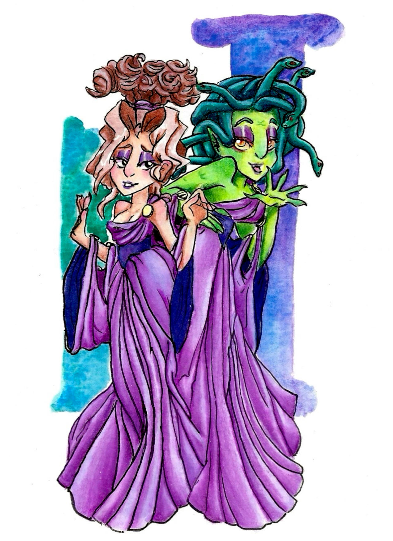 Spring Medusa Disney Hercules Show Medusa by Inya-spring on DeviantArt