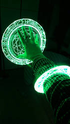 Doctor Strange Rune green Zauberkreis