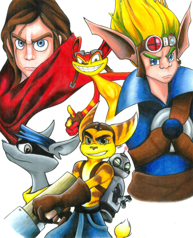 Ps2 Style Character Playstation 2 Characters by isan on DeviantArt