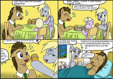 Doctor whooves vs Pear-muffins