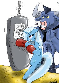 Iron will training Trixie