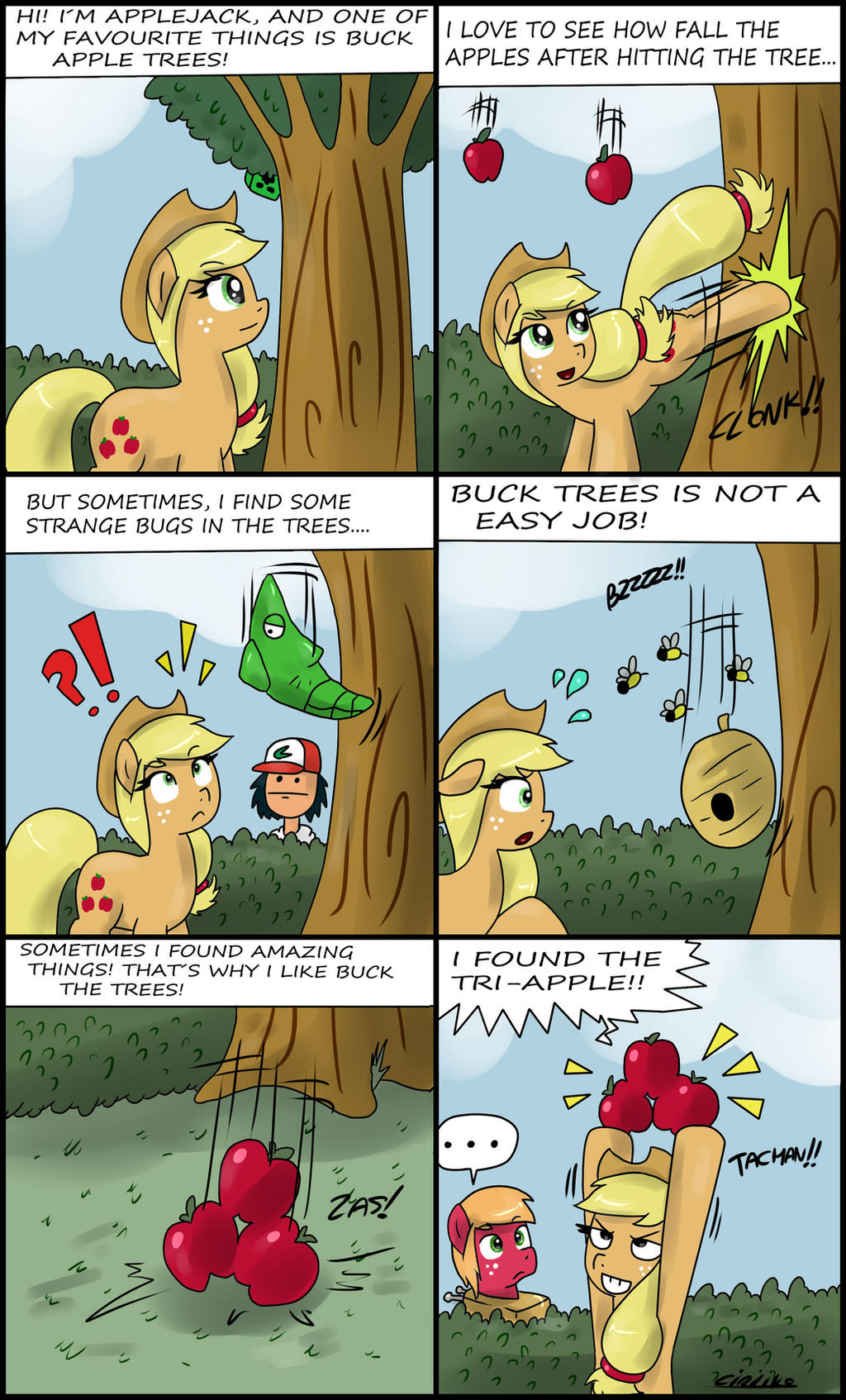 Applejack desires