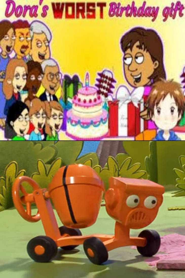 Dizzy Reacts To Dora s Worst Birthday Gift Video By Chocolatekissesfow dizzy-reacts-to-dora-s-worst-birthday-gift-video-by-chocolatekissesfow